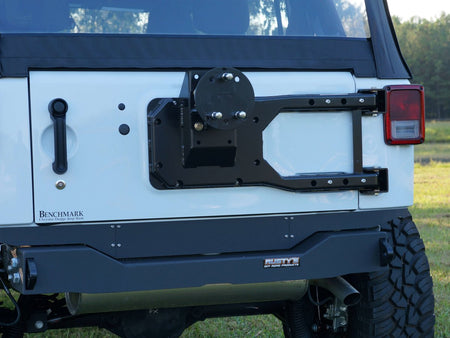 Rusty's Off Road Products - Rusty's Tire Carrier - 2007-2018 JK Wrangler