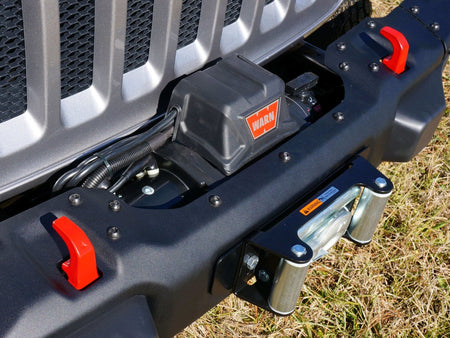 Rusty's Off Road Products - Rusty's Winch Mount - 2018+ JL Wrangler / 2020+ JT Gladiator