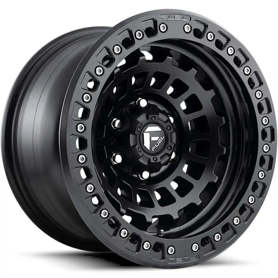 Fuel Zephyr D101 17x9 -38 (5x5) Matte Black cast aluminum wheel by MHT Luxury Alloy Wheels designed for off-road and daily driving