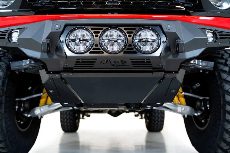 Addictive Desert Designs 21-22 Ford Bronco Bomber Skid Plate (Use w/ Bomber Front Bumper) - Offroad Outfitters