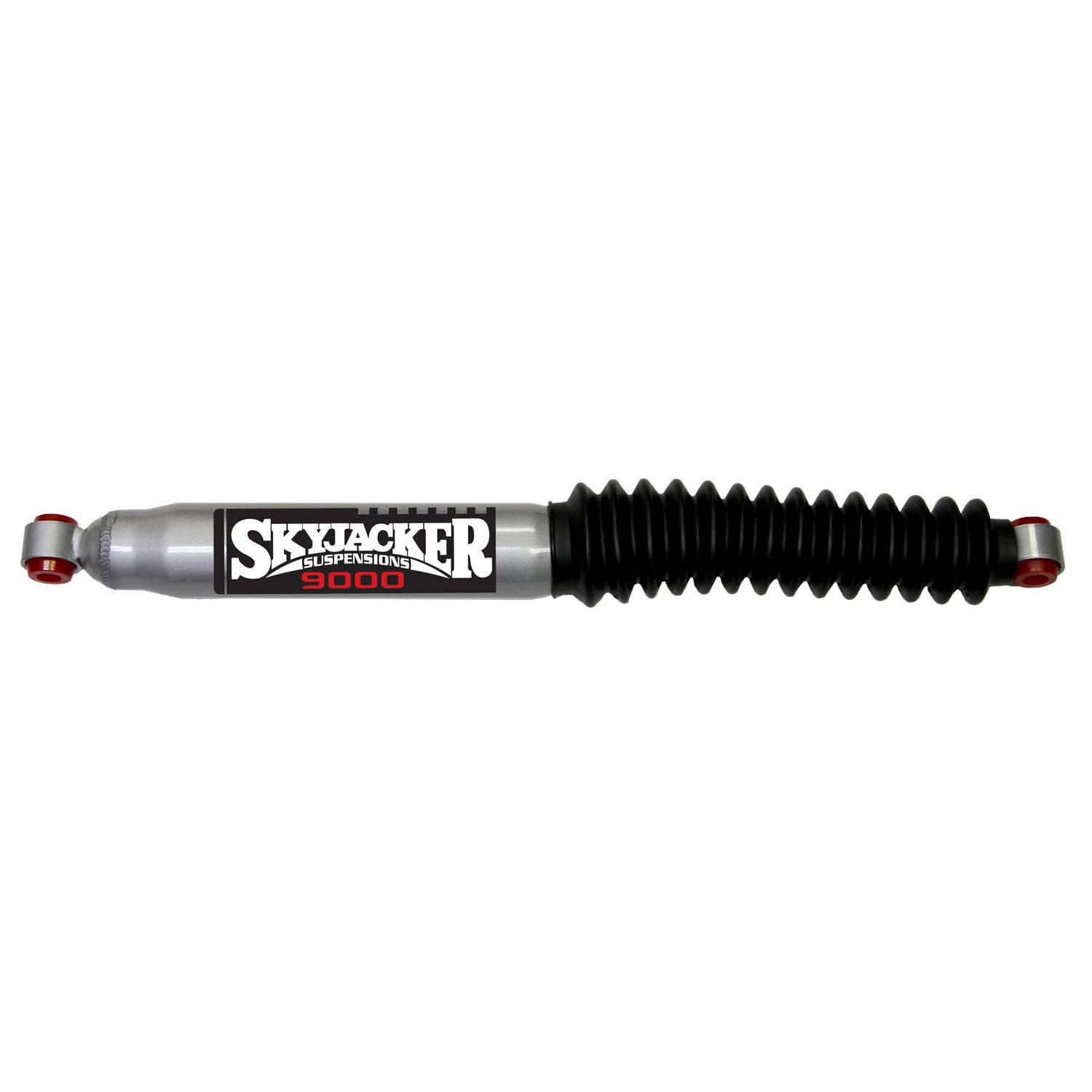 Steering Stabilizer Extended Length 23.9 Inch Collapsed Length 14.35 Inch Silver w/Black Boot Replacement Cylinder Only No Hardware Included Skyjacker