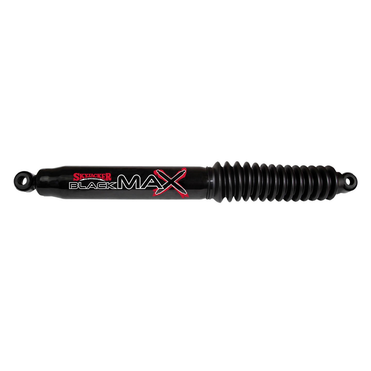 Black MAX Shock Absorber Toyota/Dodge/Chevy/GMC w/Black Boot 22.58 Inch Extended 13.71 Inch Collapsed Skyjacker