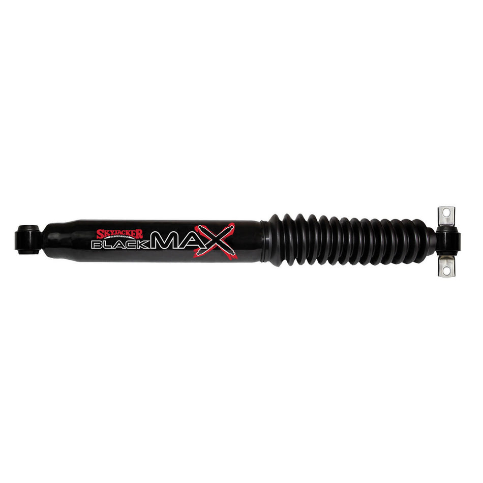 Black MAX Shock Absorber w/Black Boot 24.84 Inch Extended 14.82 Inch Collapsed 84-01 Jeep Cherokee 97-06 Jeep Wrangler 97-06 Jeep TJ Skyjacker