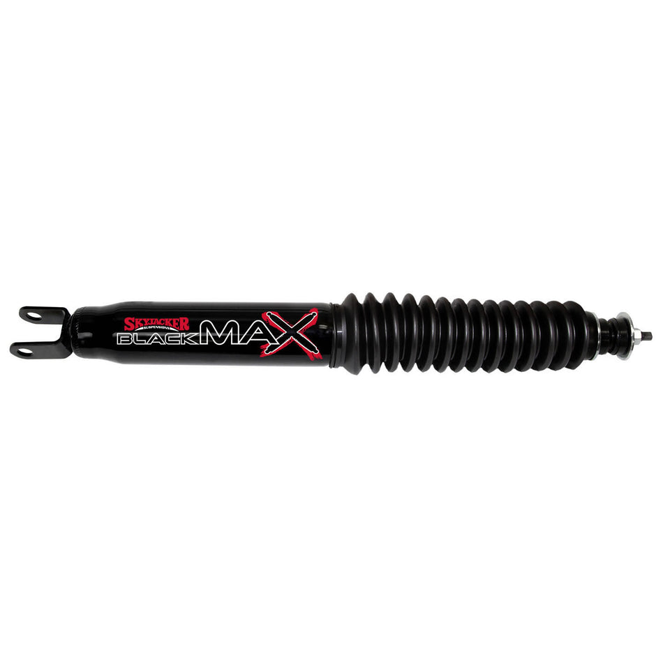 Black MAX Shock Absorber 99-06 Chevy Truck/SUV w/Black Boot 21.5 Inch Extended 13.76 Inch Collapsed Skyjacker