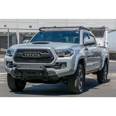 DV8 Offroad Front Center-Mount Winch Bumper (Tacoma 2016+) - Offroad Outfitters