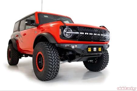 Addictive Desert Designs 21-22 Ford Bronco Bomber Front Bumper (w/ 3 Baja Designs LP4 Mounts) - Offroad Outfitters