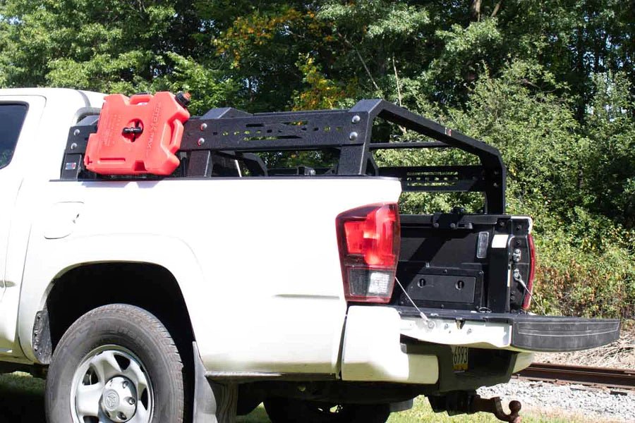 Tacoma Tackle Rack For 05- Pres Toyota Tacoma Short Bed Rack 61 Inch Fishbone - Offroad Outfitters