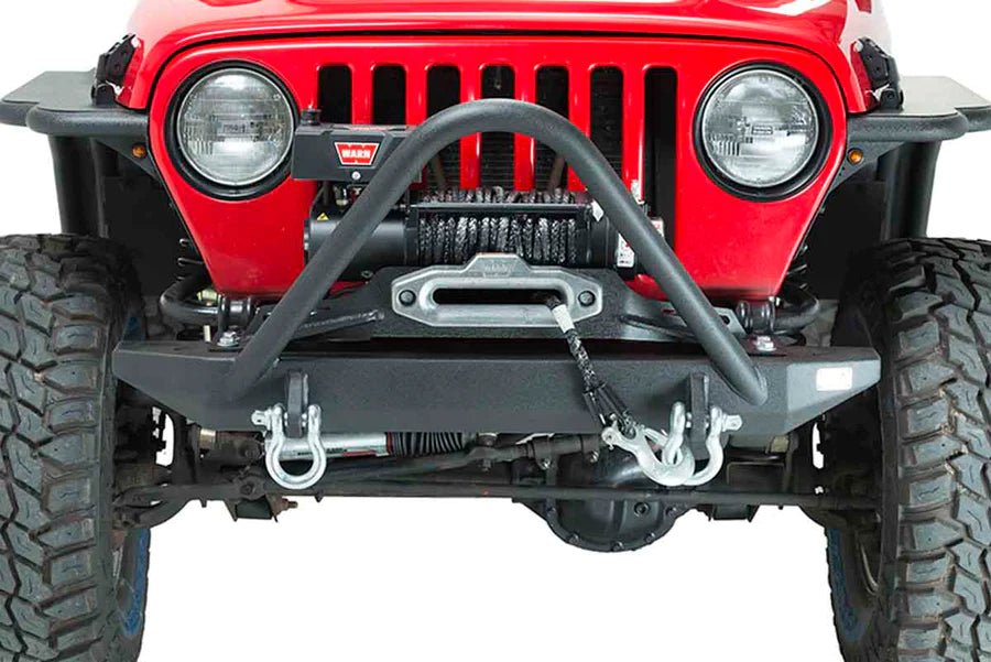 Fishbone Offroad 1997-2006 Jeep Wrangler TJ & LJ Piranha Front Winch Bumper with Stinger - Offroad Outfitters