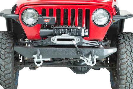 Fishbone Offroad 1997-2006 Jeep Wrangler TJ & Wrangler Unlimited LJ Piranha Front Bumper - Offroad Outfitters