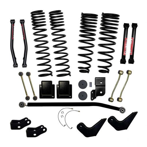 4.5 Inch Dual Rate Long Travel Coil Spring Lift Kit with Shock Extensions 2020-2022 Jeep Gladiator JT Non-Rubicon Skyjacker