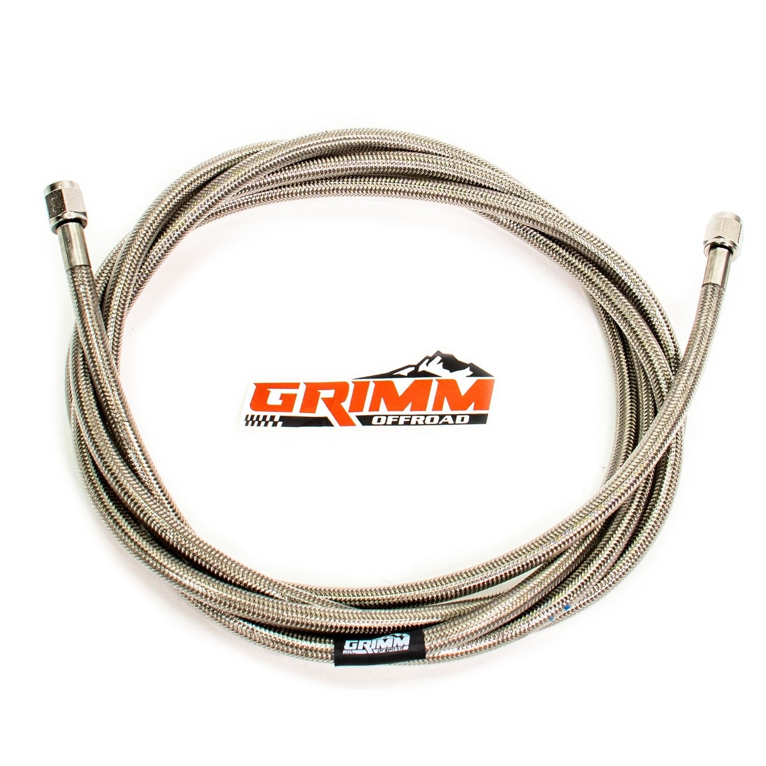 Air Hose Reinforced JIC-4 120 Inch Grimm Offroad - Offroad Outfitters