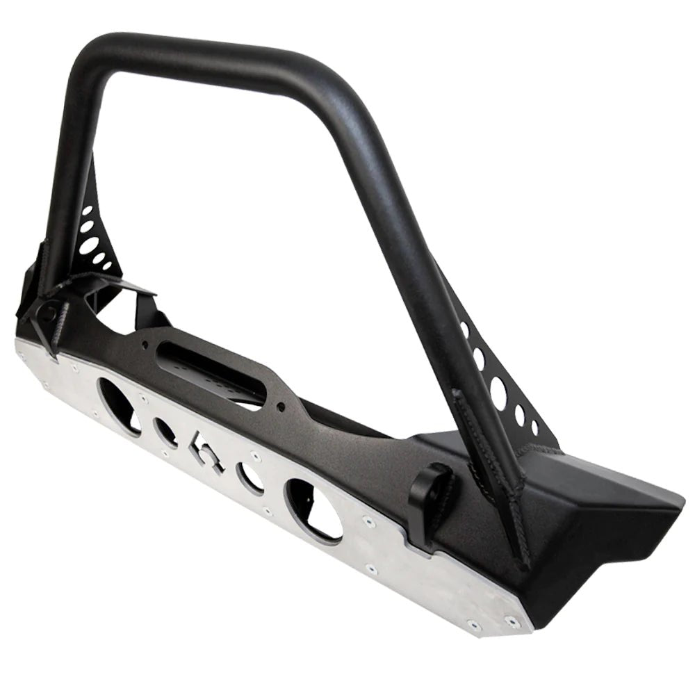 Artec Nighthawk Stinger Front Bumper W- Aluminum Skid For JK, JL, & JT - Offroad Outfitters