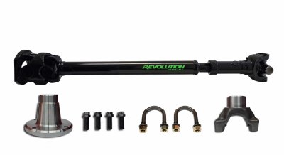 JK Front 1350 CV Driveshaft 2 or 4 Door with Pinion Yoke Revolution Gear and Axle - Offroad Outfitters
