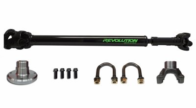 JK Rear 1350 CV Driveshaft 4 Door with Pinion Yoke Revolution Gear and Axle - Offroad Outfitters