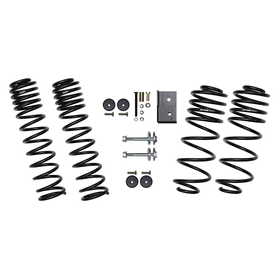 2.5 Inch Component Box With Dual Rate Long Travel Coil Springs 97-06 Jeep Wrangler TJ Skyjacker