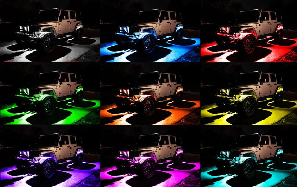 ORACLE LIGHTING COLORSHIFT UNDERBODY WHEEL WELL ROCK LIGHT KIT - Offroad Outfitters