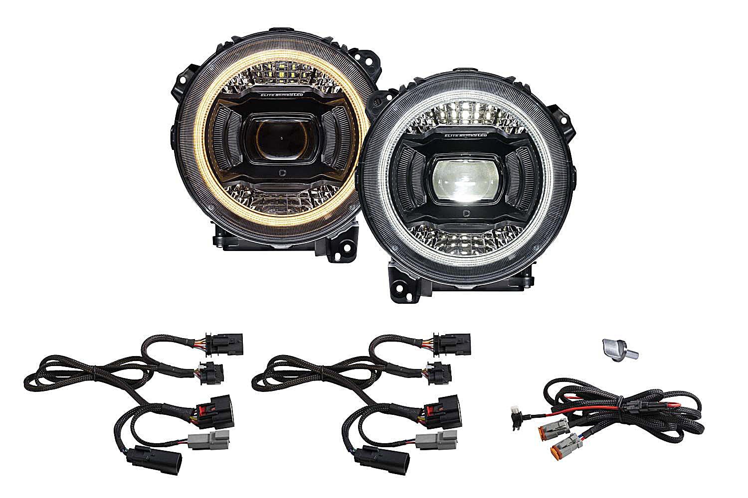 Diode Dynamics Elite LED Headlights for 18-22 Jeep Wrangler JL and Gladiator JT - Offroad Outfitters