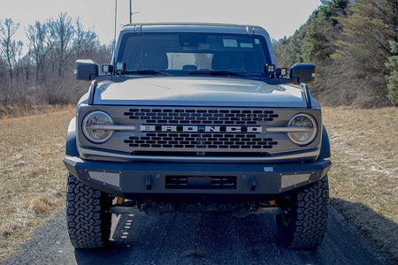 Fishbone Offroad 2022-Current Ford Bronco Steelhead Front Bumper FB22359 - Offroad Outfitters
