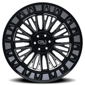 CALI OFF-ROAD VERTEX 9116 BLACK MILLED - Offroad Outfitters